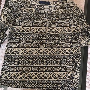 Aztec Design Blouse